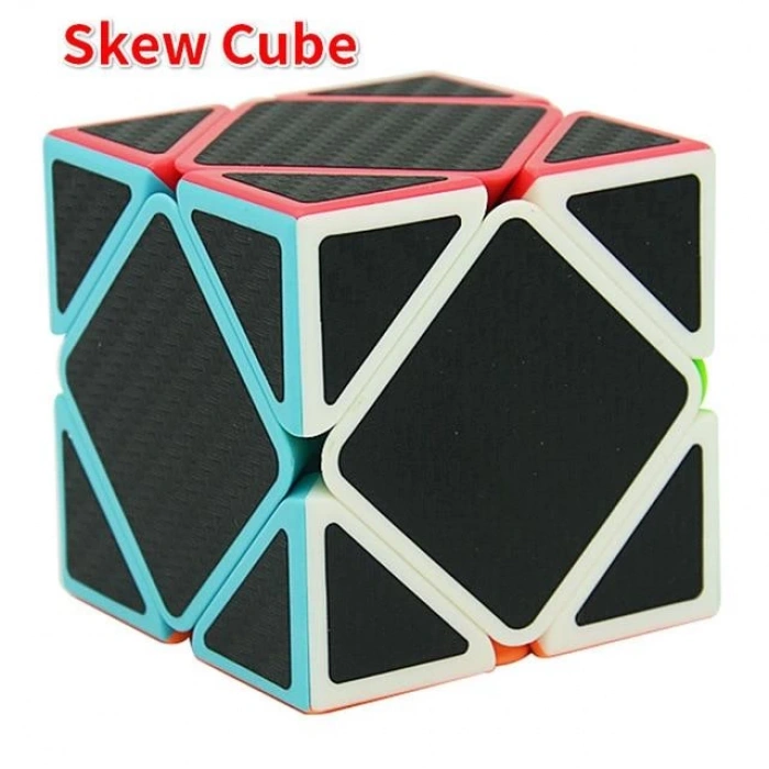 Orijinal MoYu Fiber Karbon Skewb Küp - Moyu Speed Cube - Moyu Fiber Karbon Skewb Zeka Küpü - Zeka Küpü - Rubik Küp