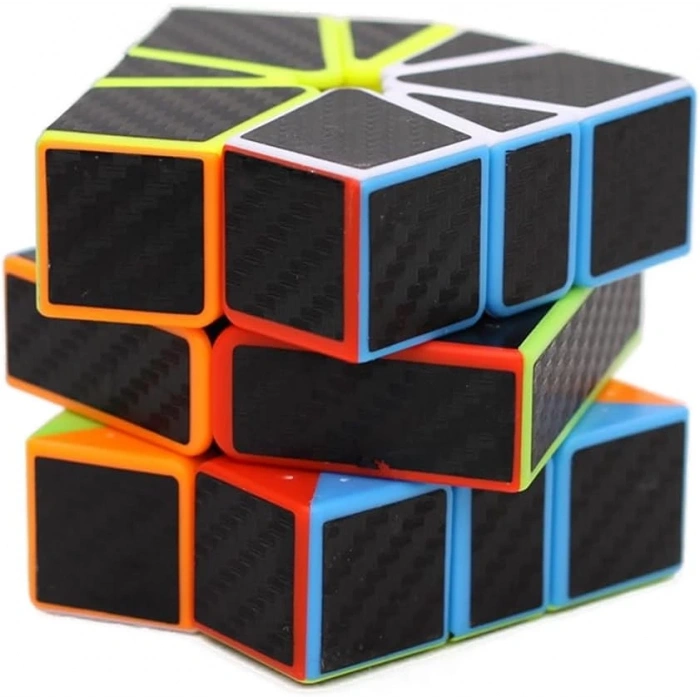 Orijinal MoYu Fiber Karbon SQ1 Küp - Moyu Speed Cube - Moyu Fiber Karbon SQ1 Zeka Küpü - Zeka Küpü - Rubik Küp