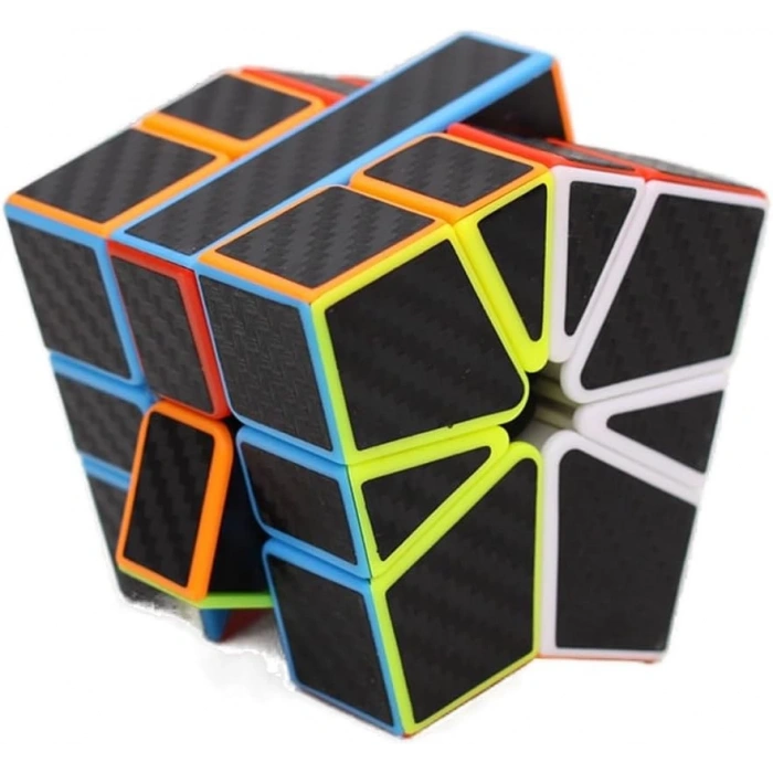 Orijinal MoYu Fiber Karbon SQ1 Küp - Moyu Speed Cube - Moyu Fiber Karbon SQ1 Zeka Küpü - Zeka Küpü - Rubik Küp