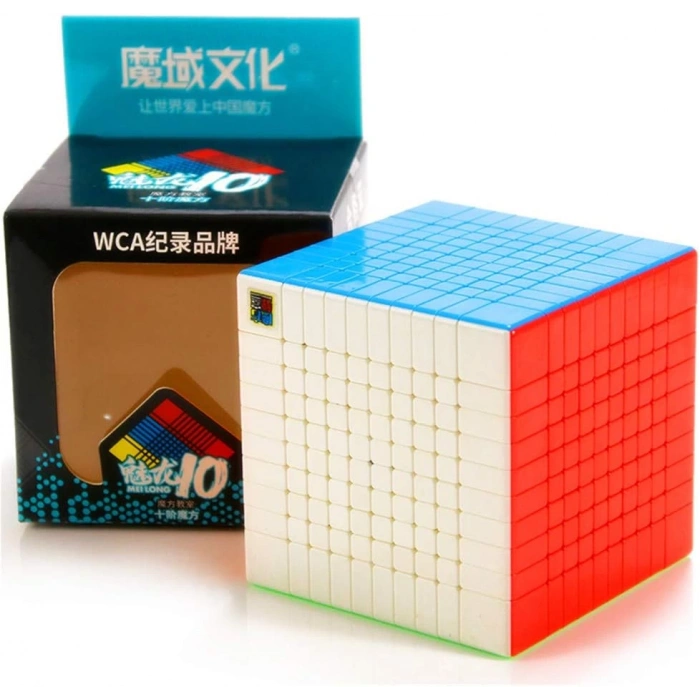 Orijinal MoYu Meilong 10x10 Küp - Moyu Speed Cube - Moyu 10x10 Zeka Küpü - Zeka Küpü - Rubik Küp