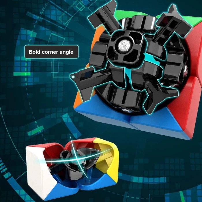Orijinal MoYu Meilong 2x2 Küp - Moyu Speed Cube - Moyu 2x2 Zeka Küpü - Zeka Küpü - Rubik Küp