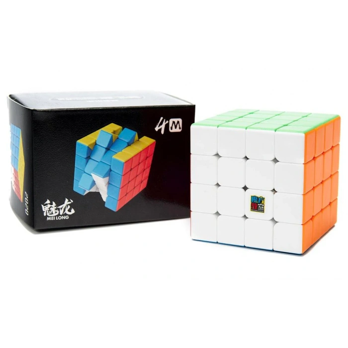 Orijinal MoYu Meilong 4x4 Manyetik Küp 4M - Moyu Speed Cube - Moyu 4x4 Zeka Küpü - Zeka Küpü - Magnetic Cube