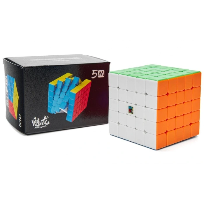 Orijinal MoYu Meilong 5x5 Manyetik Küp 5M - Moyu Speed Cube - Moyu 5x5 Zeka Küpü - Zeka Küpü - Magnetic Cube