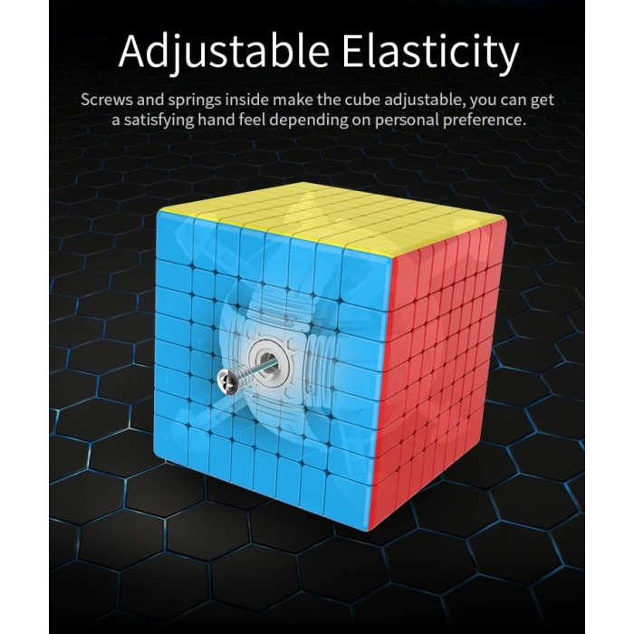 Orijinal MoYu Meilong 8x8 Küp - Moyu Speed Cube - Moyu 8x8 Zeka Küpü - Zeka Küpü - Rubik Küp