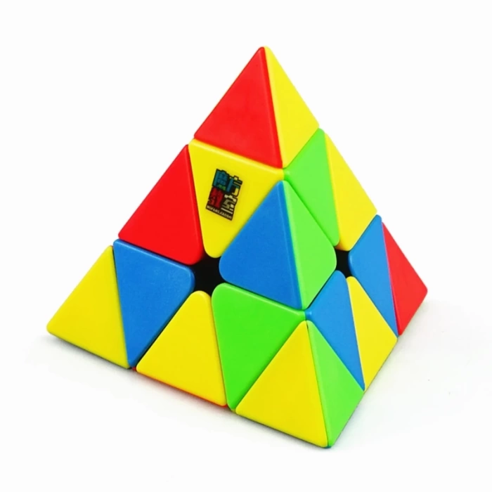 Orijinal MoYu Meilong Piramit Manyetik Küp - Moyu Speed Cube - Moyu Piramit Zeka Küpü - Zeka Küpü - Magnetic Cube