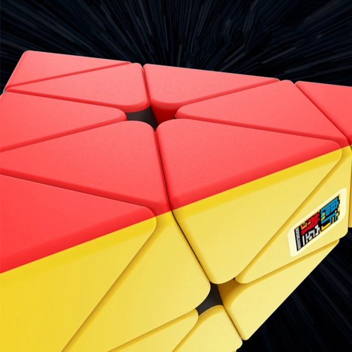 Orijinal MoYu Meilong Piramit Manyetik Küp - Moyu Speed Cube - Moyu Piramit Zeka Küpü - Zeka Küpü - Magnetic Cube