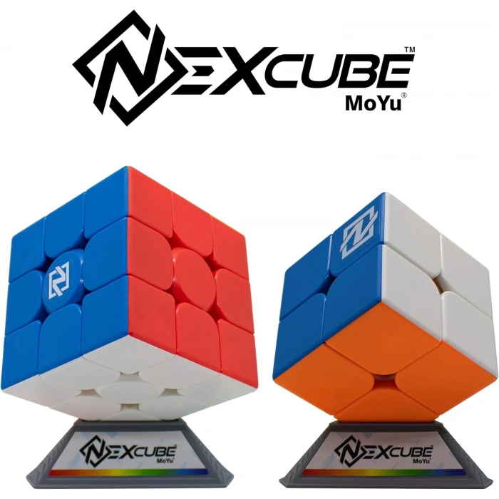 Orijinal NexCube 2x2 ve 3x3 Classic Küp - Nexcube Speed Cube - NexCube 2x2 ve 3x3 Classic Zeka Küpü - Zeka Küpü - Rubik Küp