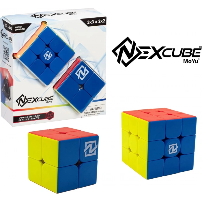 Orijinal NexCube 2x2 ve 3x3 Classic Küp - Nexcube Speed Cube - NexCube 2x2 ve 3x3 Classic Zeka Küpü - Zeka Küpü - Rubik Küp