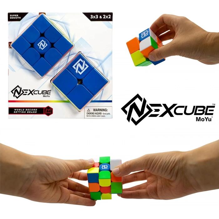 Orijinal NexCube 2x2 ve 3x3 Classic Küp - Nexcube Speed Cube - NexCube 2x2 ve 3x3 Classic Zeka Küpü - Zeka Küpü - Rubik Küp