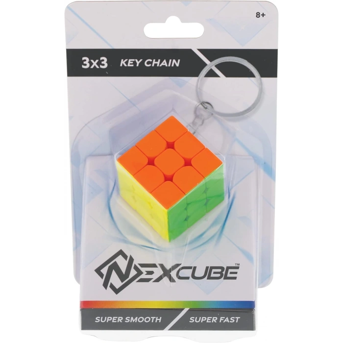 Orijinal NexCube Anahtarlık Küp- Nexcube Speed Cube - NexCube Classic 3x3 Zeka Küpü - Zeka Küpü - Rubik Küp