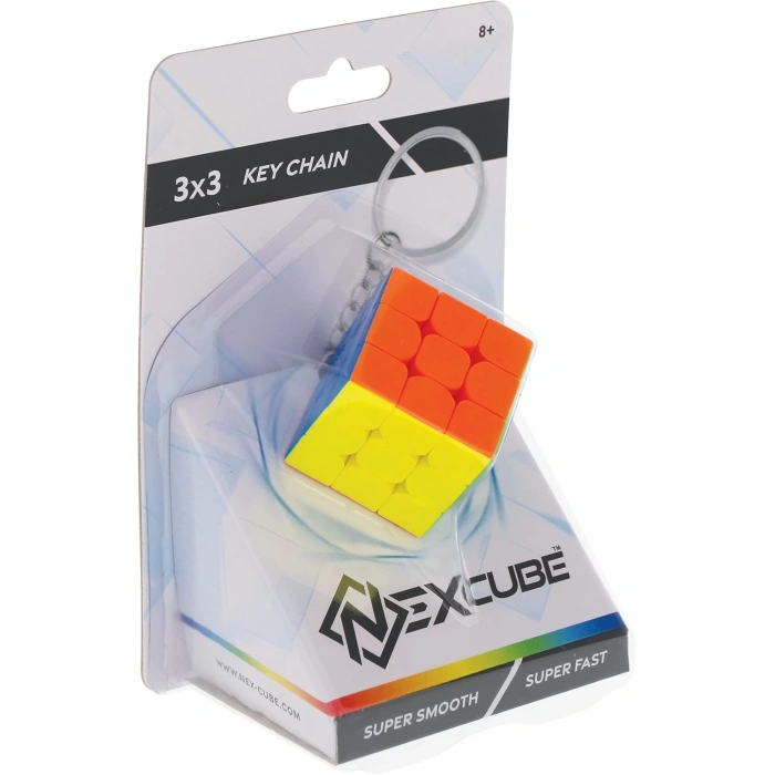 Orijinal NexCube Anahtarlık Küp- Nexcube Speed Cube - NexCube Classic 3x3 Zeka Küpü - Zeka Küpü - Rubik Küp