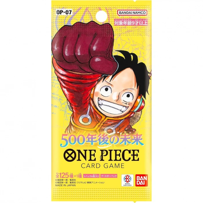 Orijinal One Piece 500 Years in The Future Display Card OP-07 - One Piece 500 Yıl Gelecek Destek Paketi Koleksiyonluk Kart - One Piece Kart