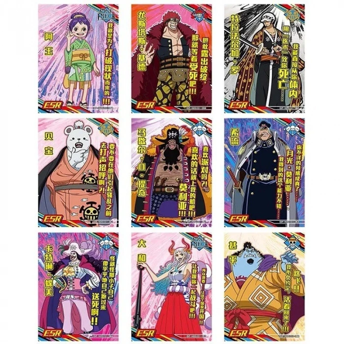 Orijinal One Piece Game Black Card Box 10 Booster Pack - One Piece Siyah Oyun Koleksiyonluk Kart One Piece Premium Kart