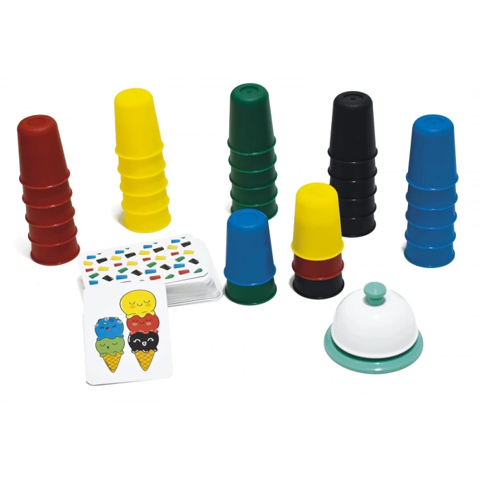 Orijinal Pratik Bardaklar Oyunu - Akıl ve Zeka Oyunu - Hızlı Bardaklar Oyunu - Redka Pratik Bardaklar Oyunu - Strateji Oyunu