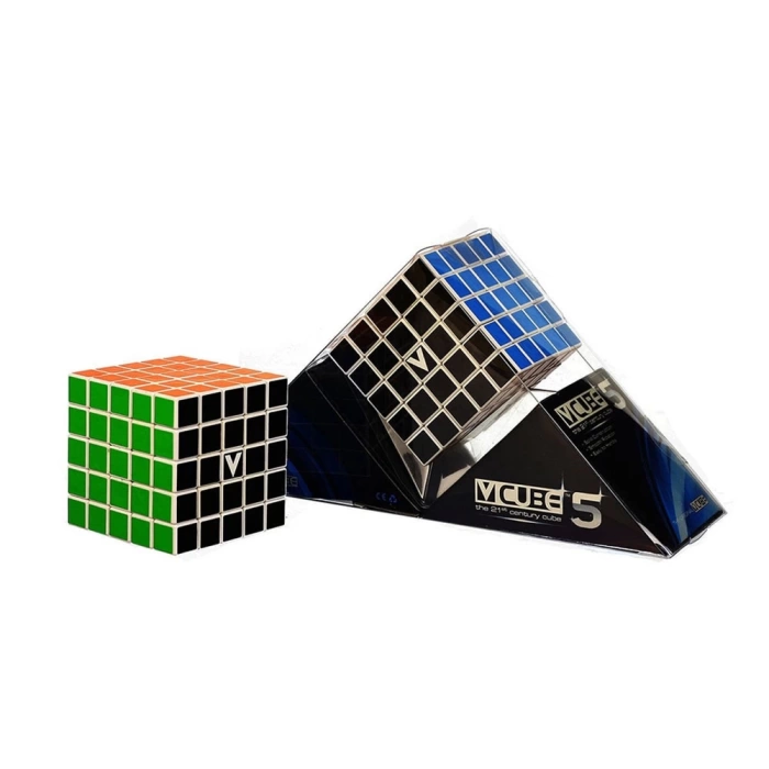 Orijinal V-Cube 5x5 Flat Küp - V-Cube Küp - Zeka Küpü - 5x5 Flat Küp - Akıl Küpü - Akıllı Küp -VCube