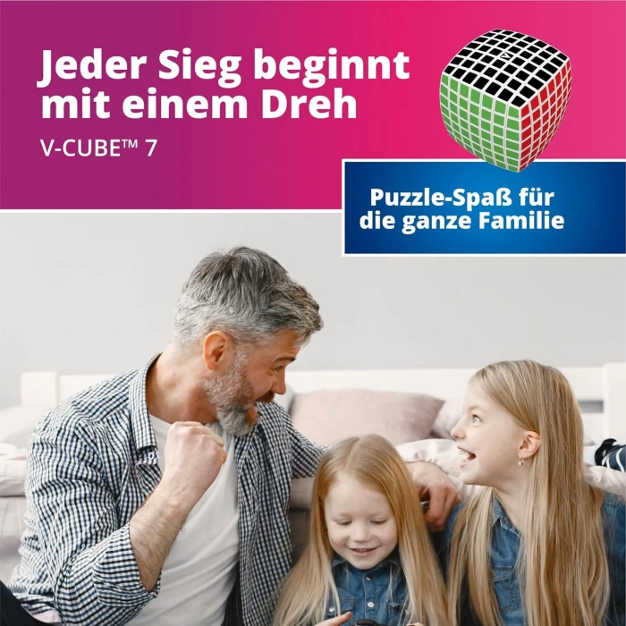 Orijinal V-Cube 7x7 Pillow Küp - V-Cube Küp - Zeka Küpü - 7x7 Pillow Küp - Akıl Küpü - Akıllı Küp -VCube