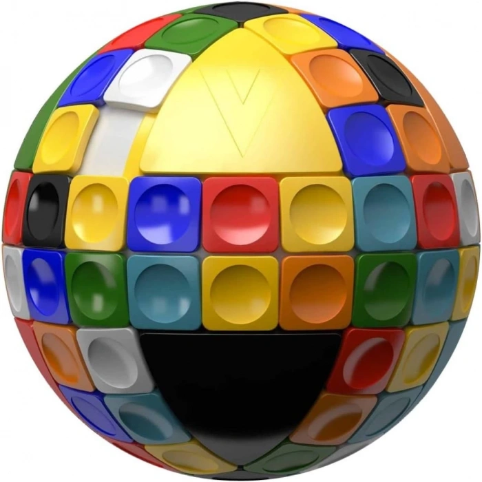 Orijinal V-Cube Küre Küp - V-Cube Küp - Zeka Küpü - Sphere Cube - Akıl Küpü - Rubiks Küp -VCube