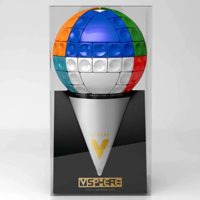 Orijinal V-Cube Küre Küp - V-Cube Küp - Zeka Küpü - Sphere Cube - Akıl Küpü - Rubiks Küp -VCube