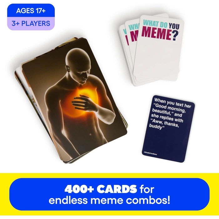Orjinal What Do You Meme? - Ne Yapıyorsunuz Oyunu - Kutu Oyunu - Aile Oyunları - What Do You Meme Oyunu