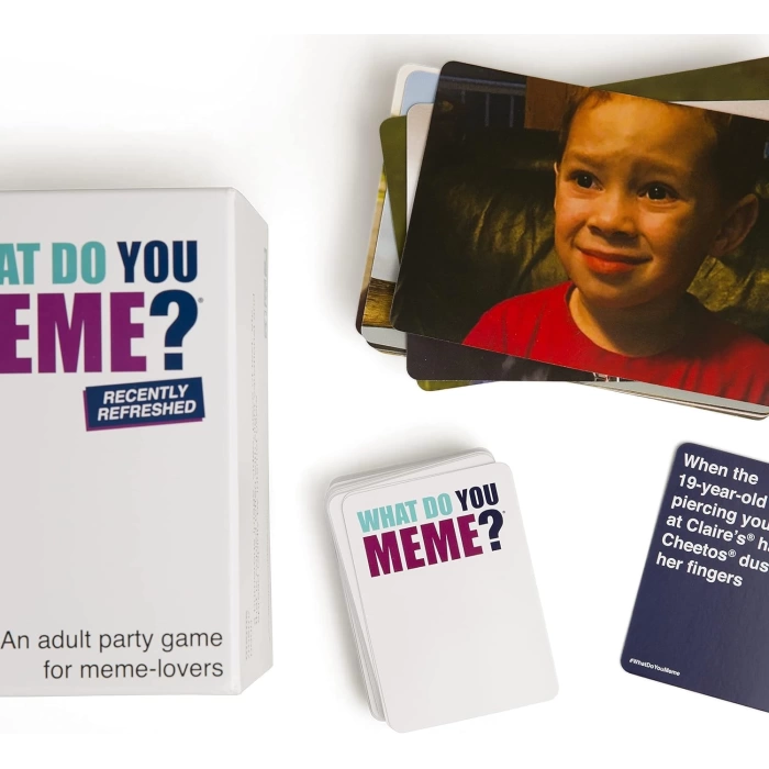Orjinal What Do You Meme? - Ne Yapıyorsunuz Oyunu - Kutu Oyunu - Aile Oyunları - What Do You Meme Oyunu
