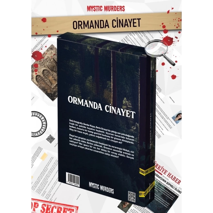 Ormanda Cinayet Dedektif Oyunu - Dava Çözme Oyunu - Suç Çözme Oyunu - Cinayet Oyunu Cinayet Çözme