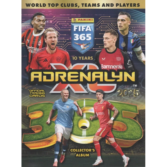 Panini FIFA 365 Adrenalyn XL 2025 Oyuncu Kartı - Futbolcu Kartları - Trading Oyuncu Kartı - 3 Paket