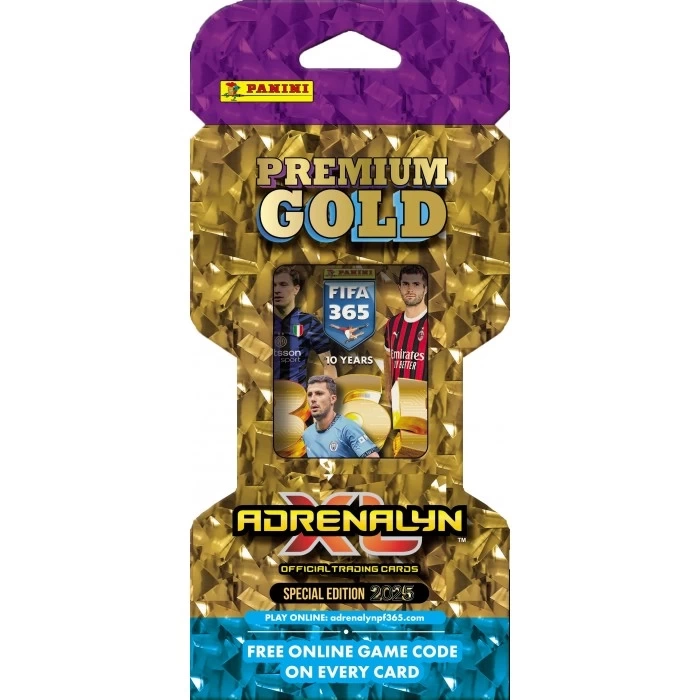 Panini FIFA 365 Adrenalyn XL 2025 Premium Gold Kart 3 Paket - Futbolcu Kartları - Gold Trading Oyuncu Kartı Panini Premium Kartlar