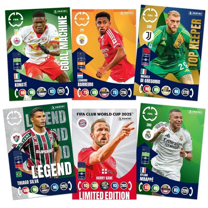 Panini FIFA Club World Cup 25 Başlangıç Albümü - Fifa Dünya Kupası 2025 Trading Futbolcu Oyuncu Kartı Panini