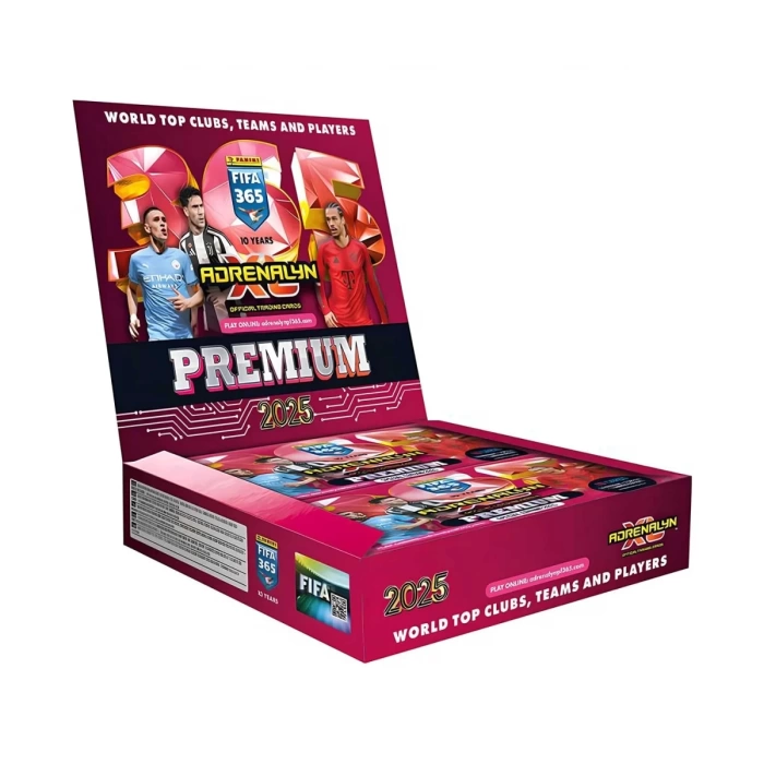 Panini Premium FIFA 365 Adrenalyn XL 2025 Oyuncu Kartı - Premium Futbolcu Kartları - 4 Paket