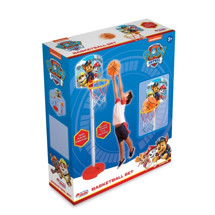 Paw Patrol Küçük Ayaklı Basketbol Seti - Spor Oyuncakları - Basketbol Oyuncakları - Basket Seti