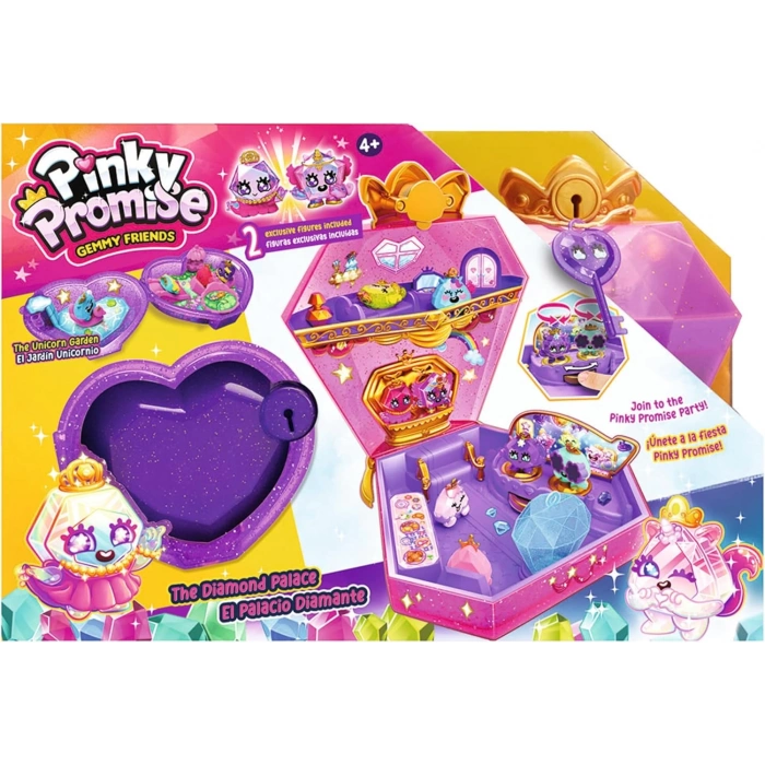 Pinky Promise Elmas Palace İkili Oyun Seti - Pinky Promise Oyuncak Elmas Palace Dual Playset