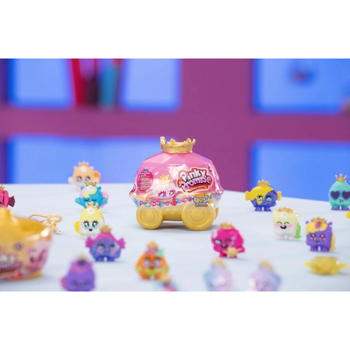 Pinky Promise Sürpriz Kraliyet Arabası - Pinky Promise Surprise Royal Carriage - Pinky Promise Oyuncak Figür Seti