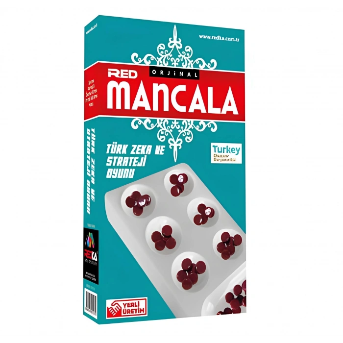 Plastik Mangala Oyunu - Akıl ve Zeka Oyunu - Mancala Osmanlı Oyunu - Redka Mangala Oyunu - Strateji Oyunu