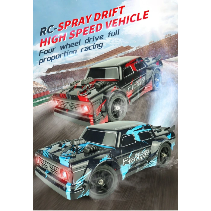 Professional 4WD Ejekctor Rocket Drift Car - Profesyonel Drift Arabası Buharlı Drift Araba