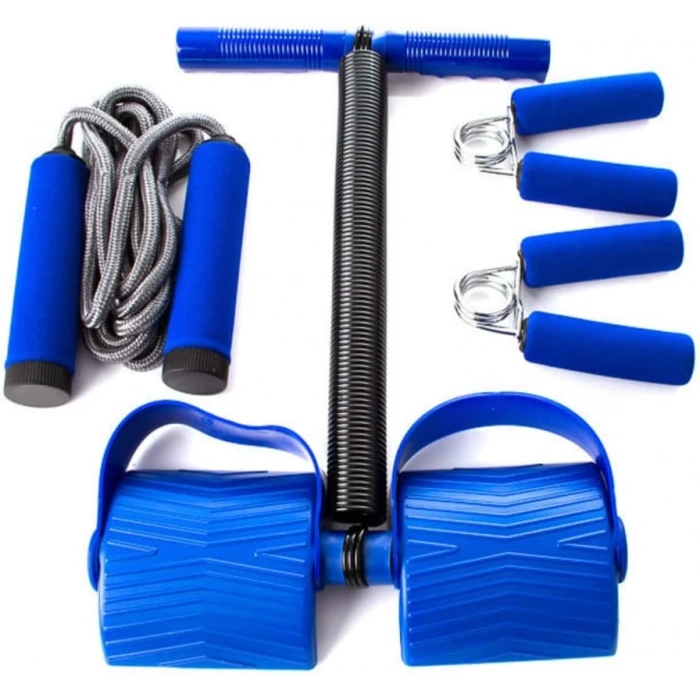 Profesyonel Sporcu Kiti - Profesyonel Sporcu Seti - Atlama İpi, Kol Yayı, El Yayı - Vücut Geliştirme Seti