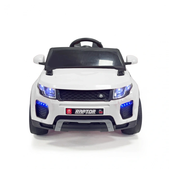 Raptor GT Beyaz Uzaktan Kumandalı 4X2 12 Volt Akülü Araba - RC Land Rover Akülü Araba Range Rover