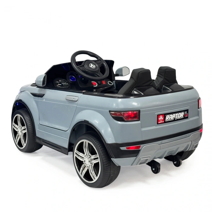 Raptor GT Gri Uzaktan Kumandalı 4X2 12 Volt Akülü Araba - RC Land Rover Akülü Araba Range Rover