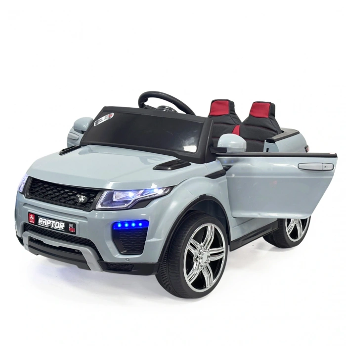 Raptor GT Gri Uzaktan Kumandalı 4X2 12 Volt Akülü Araba - RC Land Rover Akülü Araba Range Rover