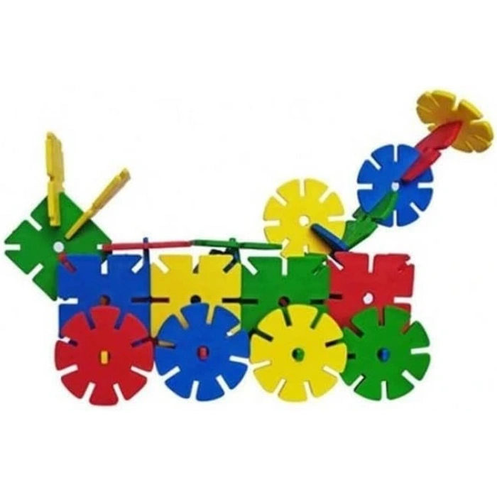 Redka Eğlenceli Şekiller Lego Seti - Magic Puzzle - Eğitici Lego Setleri Çocuk Legoları