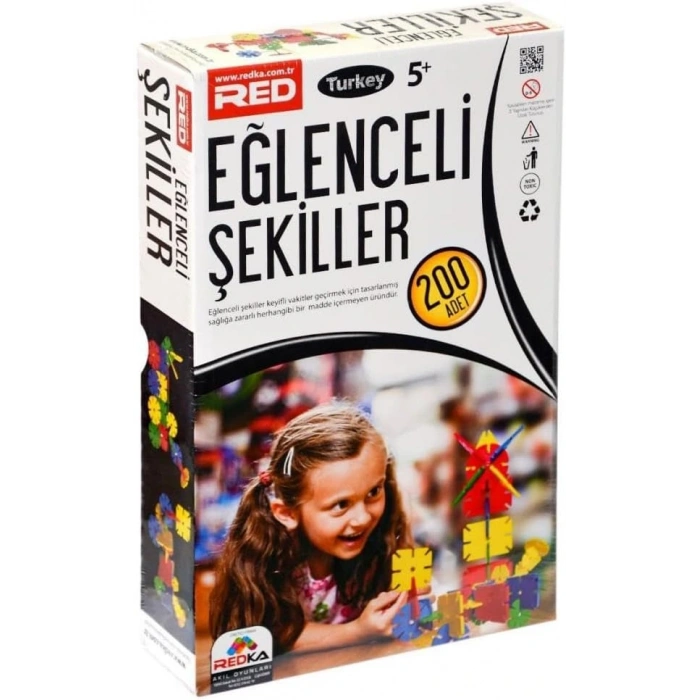 Redka Eğlenceli Şekiller Lego Seti - Magic Puzzle - Eğitici Lego Setleri Çocuk Legoları