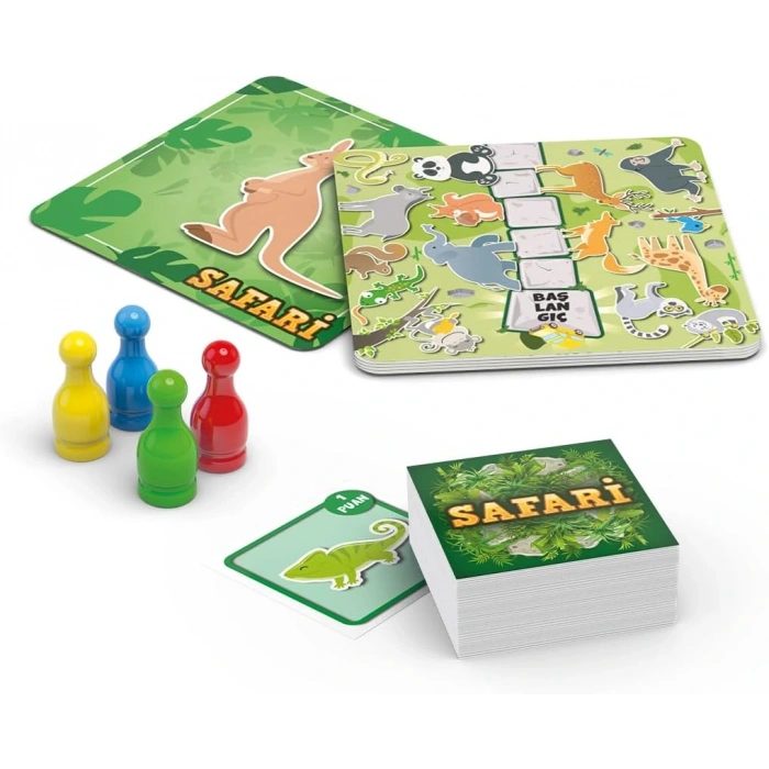 Redka Safari Oyunu - Hayvanlar Dedektif Oyunu Akıl ve Zeka Oyunu - Strateji Oyunu