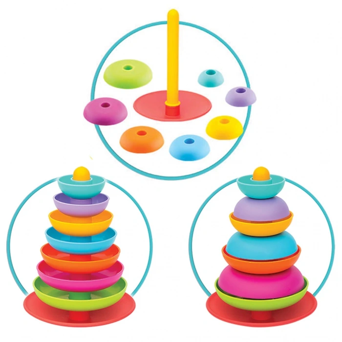 Sallanan Halkalar - Hacıyatmaz Lego - Bebek Oyuncağı - Kule Oyunu