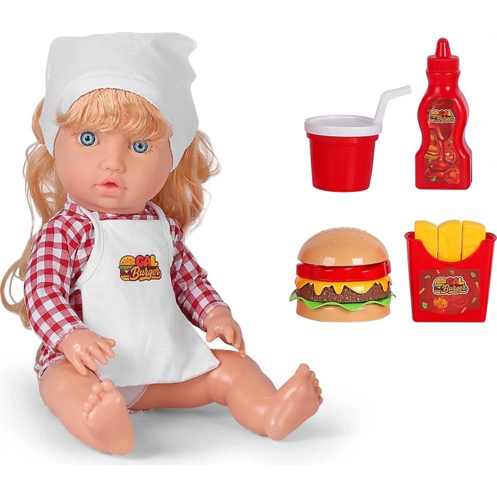 Senoş Burger Yiyor - Türkçe Konuşan Senoş Et Bebek - Konuşan Bebek - Senoş Bebek - Burger Et Bebek - Sarışın