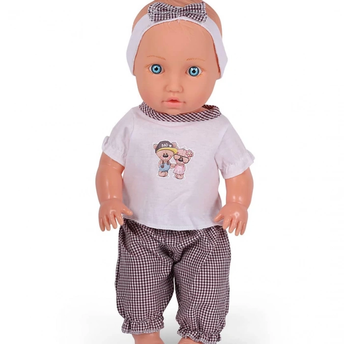 Senoş Kel Bebek - Türkçe Konuşan Senoş Et Bebek - Konuşan Bebek - Senoş Bebek - Siyah