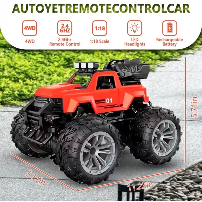 Smoke R/C Araba Kırmızı - Uzaktan Kumandalı Duman Atan Araba - Dumanlı Kumandalı Araba - Uzaktan Kumandalı Araba