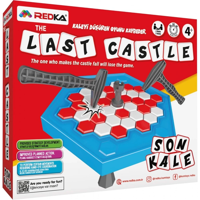 Son Kale Oyunu - Akıl ve Zeka Oyunu - Buz Tuzağı Oyunu - Redka Son Kale Oyunu - Strateji Oyunu
