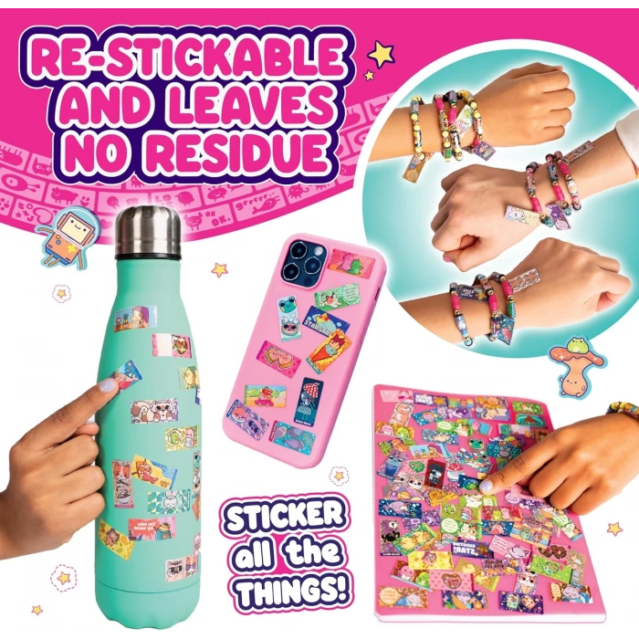 Sticki Rolls Sticki Kitabı Seti - En İyi Kendin Yap Çıkartma Takı Seti - Takı Setleri - Çıkart Yapıştır Takı Seti