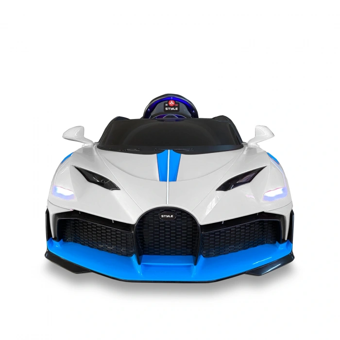 Style GT Beyaz Uzaktan Kumandalı 4X2 12 Volt Akülü Araba - RC Bugatti Divo Akülü Araba