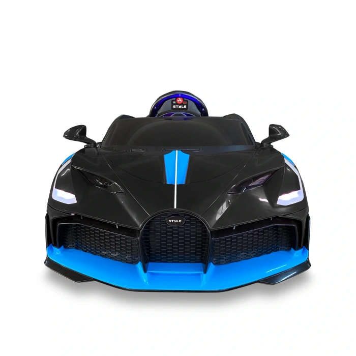 Style GT Siyah Uzaktan Kumandalı 4X2 12 Volt Akülü Araba - RC Bugatti Divo Akülü Araba