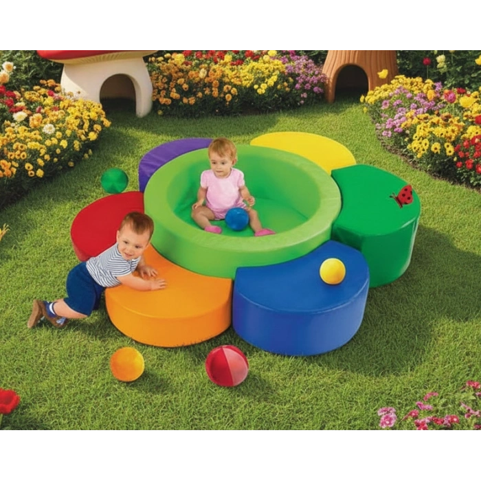 Sünger Papatya Top Havuzu - Sünger Soft Play Top Havuzu Çocuk Oyun Alanı